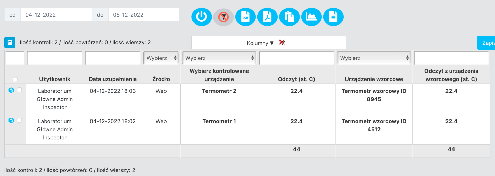icmInspector w&nbsp;zarządzaniu urządzeniami kontrolno - pomiarowymi