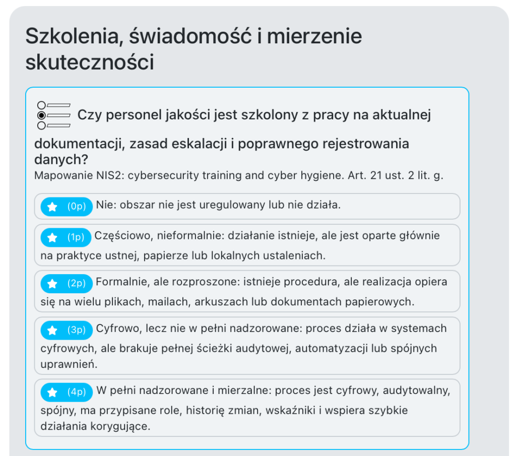 Czy Twój system zarządzania jakością jest gotowy na wymagania NIS2?